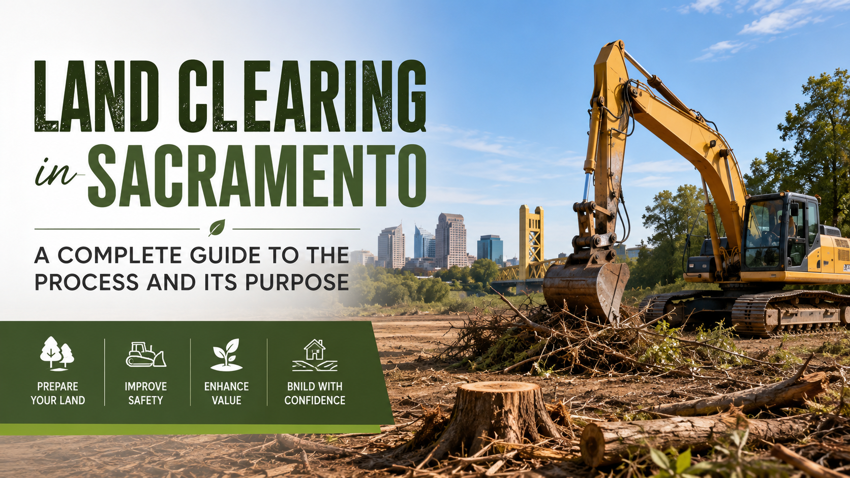 Land Clearing in Sacramento: A Complete Guide to the Process and Its Purpose